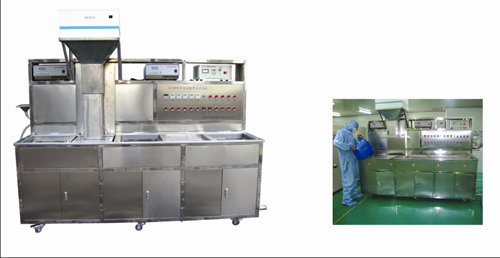 半自動晶片夾具超聲波清洗機(jī)(圖1) 半自動晶片夾具超聲波清洗機(jī)(圖1)